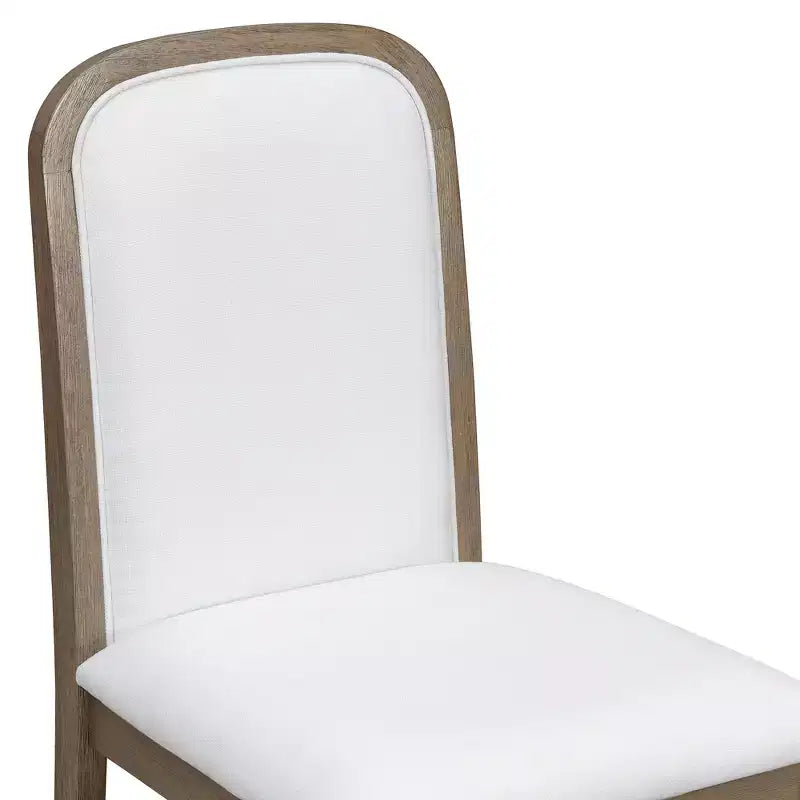 Ensemble de salle à manger extensible vintage Oliver de GDFStudio pour 4 à 6 personnes avec table style ferme de 42 à 58 po et chaises rembourrées