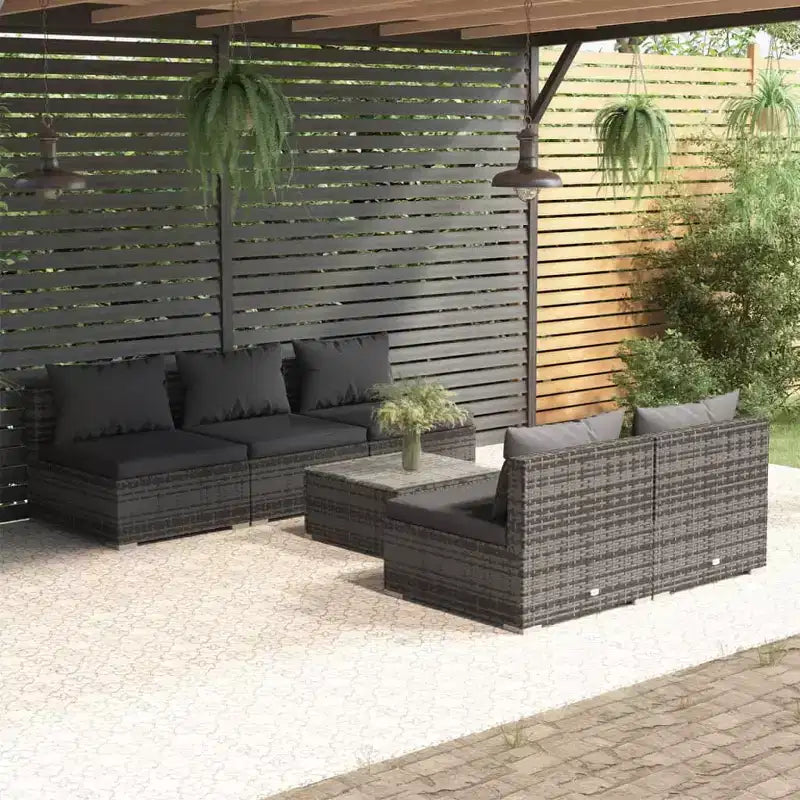 vidaXL Salon de jardin de détente