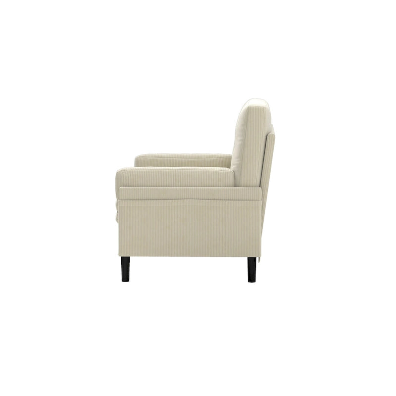 Ivory 55.11 Multi-Functional Loveseat, Convertible Lounge Chair & Bed