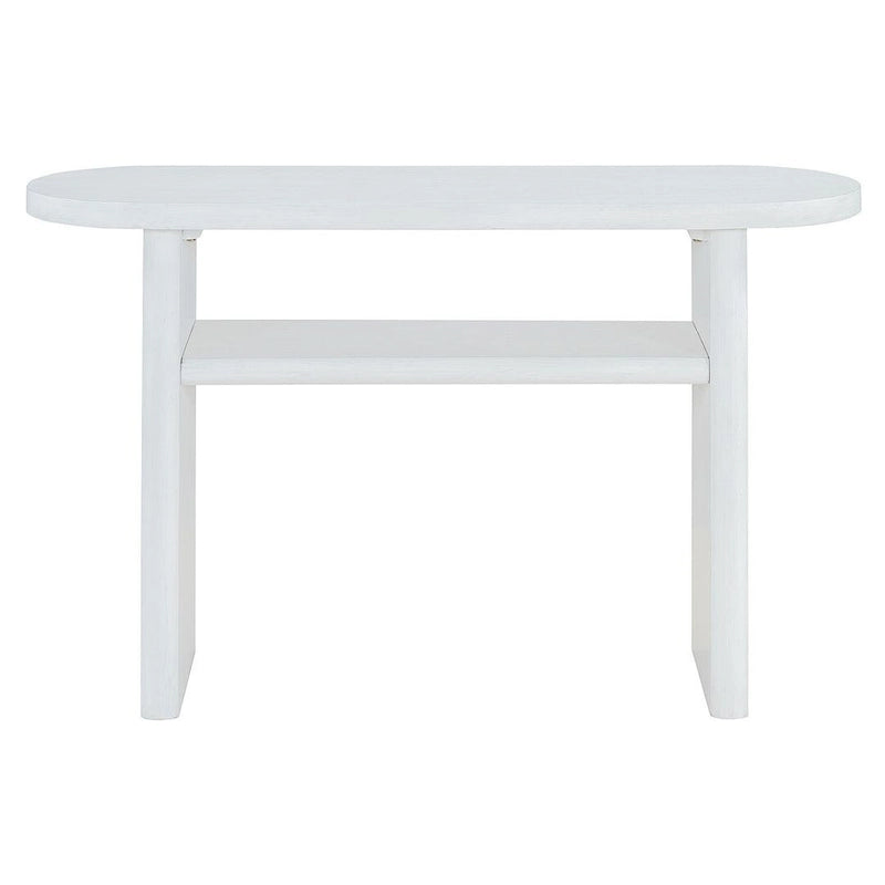 Modern Wooden Console Table with Shelf