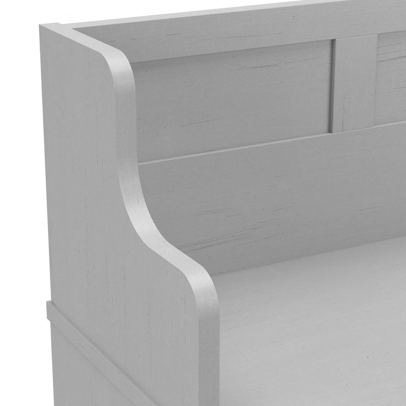 40W Entryway Bench with Doors