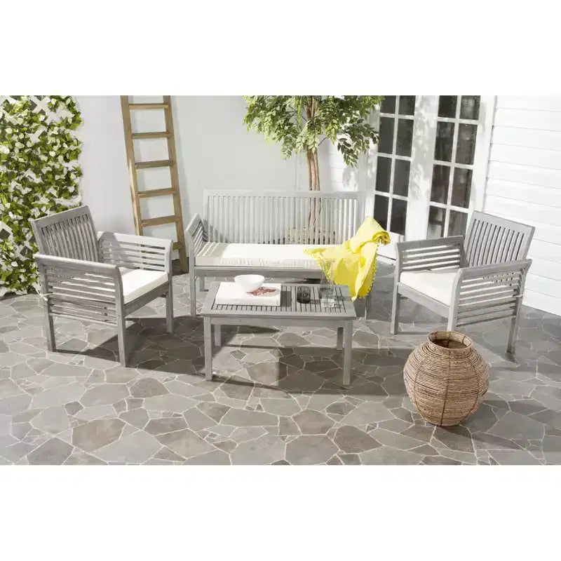 Ensemble de patio 4 pièces Carson - Intérieur/Extérieur - PAT7005 - Safavieh