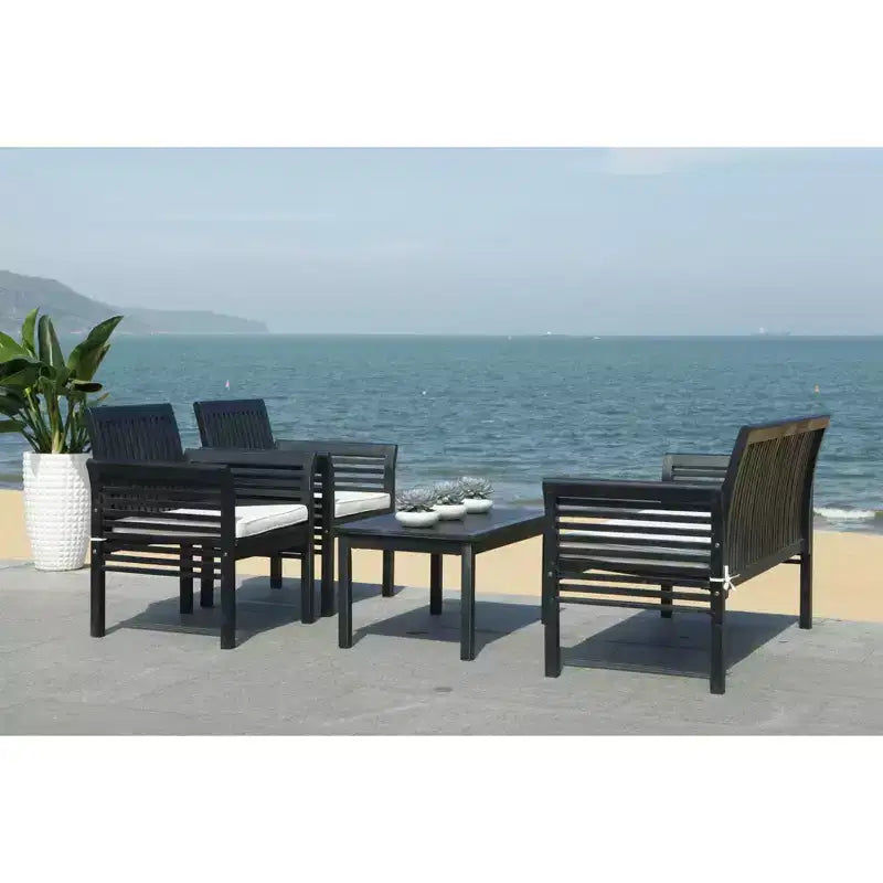 Ensemble de patio 4 pièces Carson - Intérieur/Extérieur - PAT7005 - Safavieh