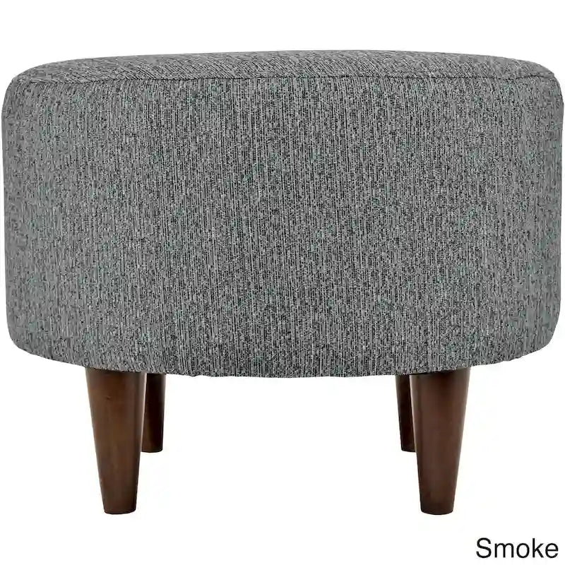 Round Upholstered Ottoman