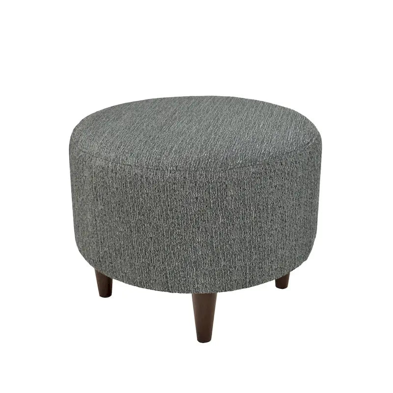 Round Upholstered Ottoman