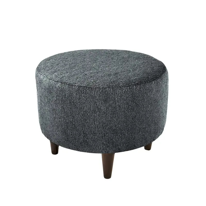 Round Upholstered Ottoman