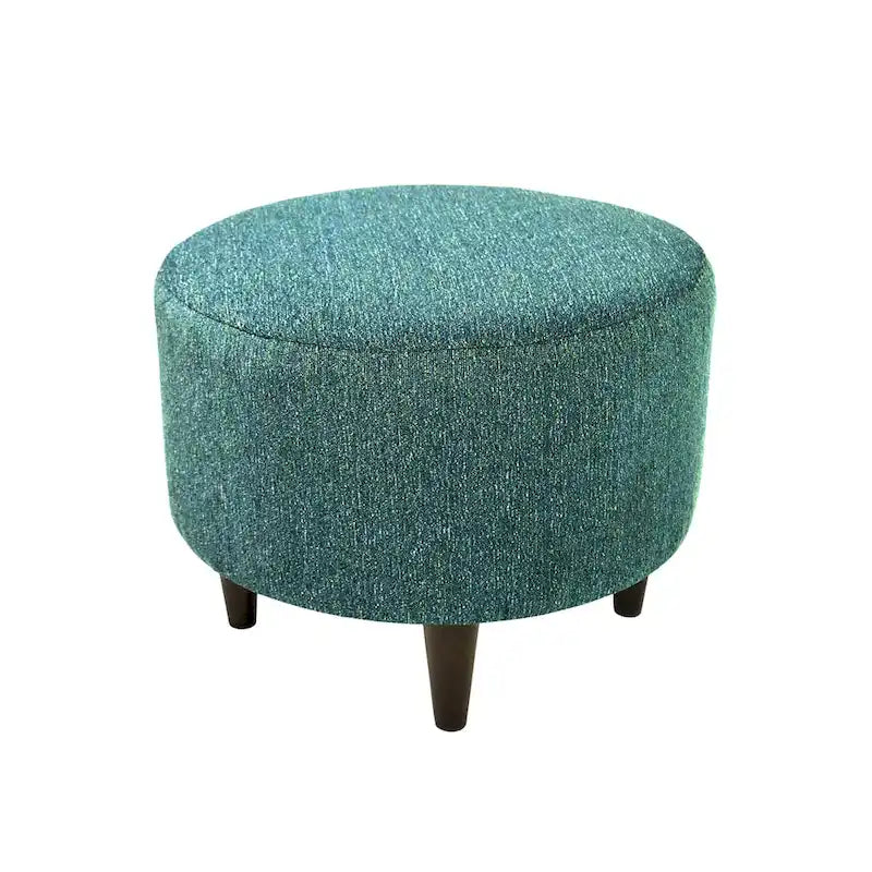 Round Upholstered Ottoman