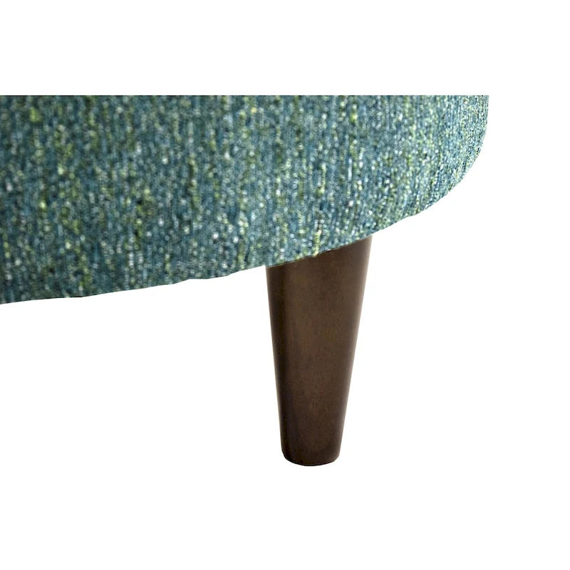 Round Upholstered Ottoman