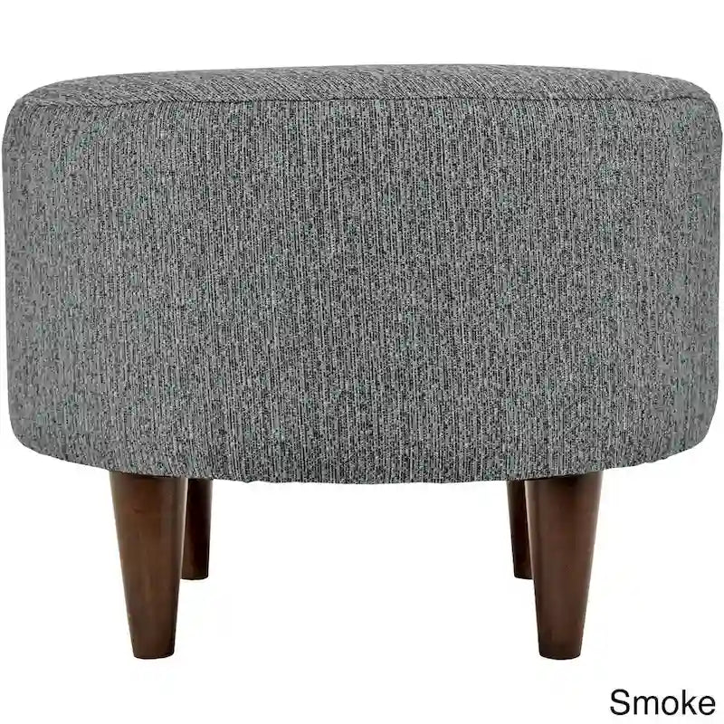 Round Upholstered Ottoman