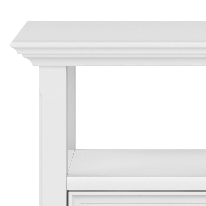 Solid Wood 19-inch Square End Table