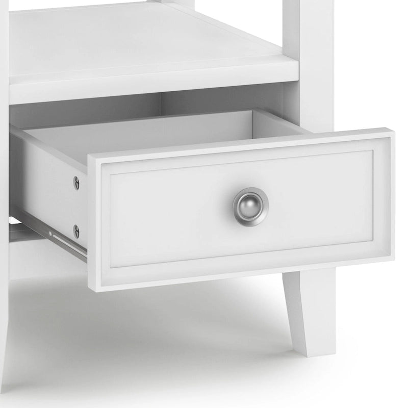 Solid Wood 19-inch Square End Table