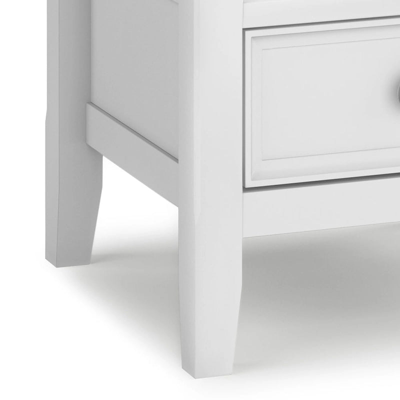 Solid Wood 19-inch Square End Table