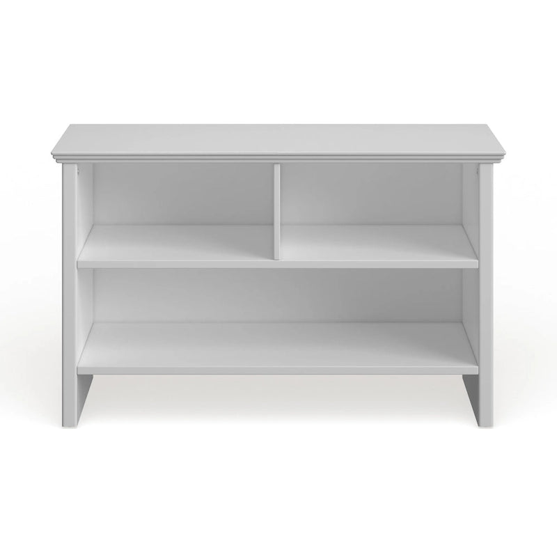 White Wood Shoe Bench