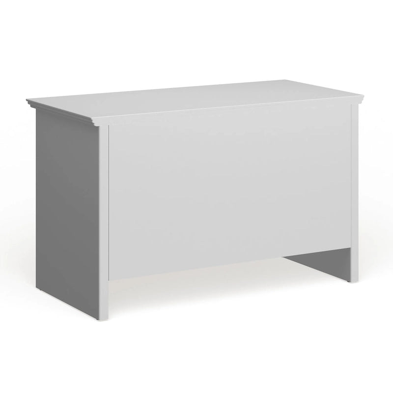 White Wood Shoe Bench