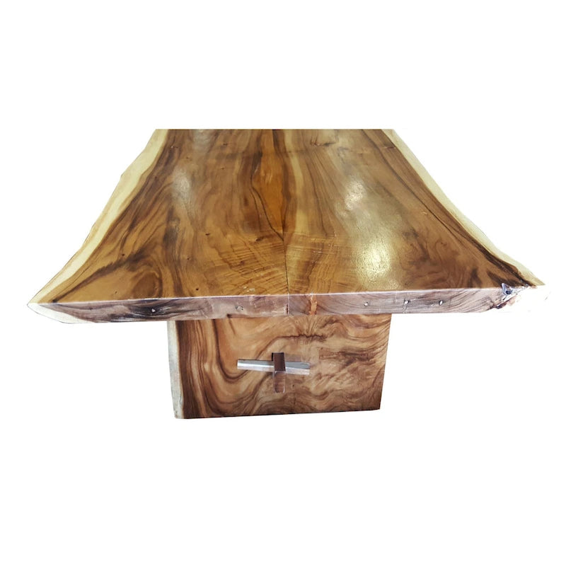 Suar Live Edge Unique Slab Dining Table - 71" (Table Only)