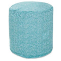 Indoor/Outdoor Ottoman Pouf 16"L x 16"W x 17"H