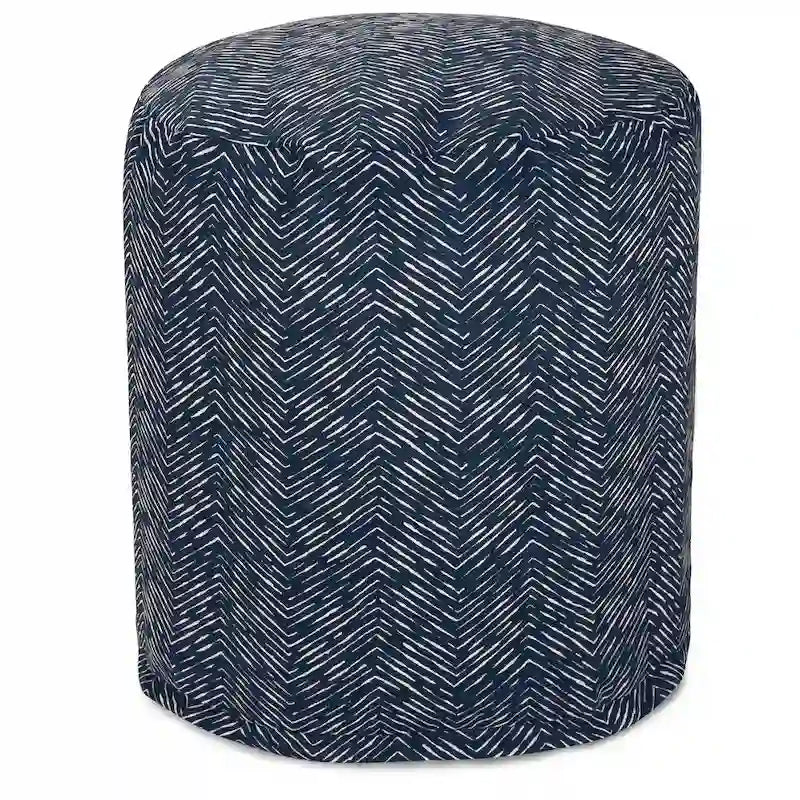Indoor/Outdoor Ottoman Pouf 16"L x 16"W x 17"H