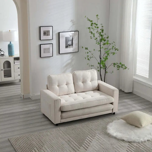 3-Fold Convertible Futon Sofa Bed