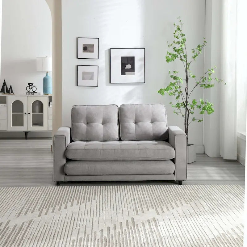 3-Fold Convertible Futon Sofa Bed