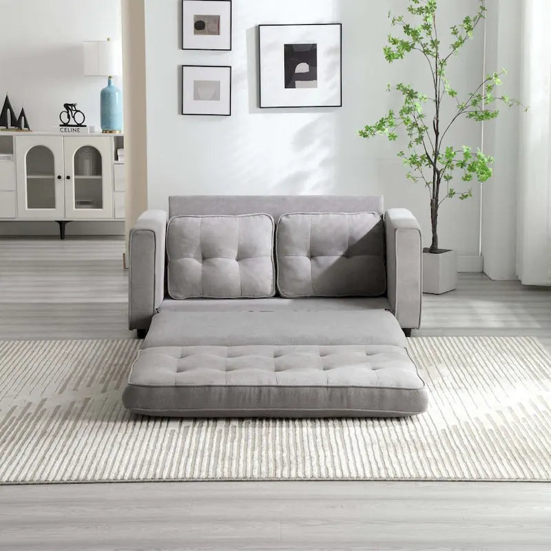 3-Fold Convertible Futon Sofa Bed