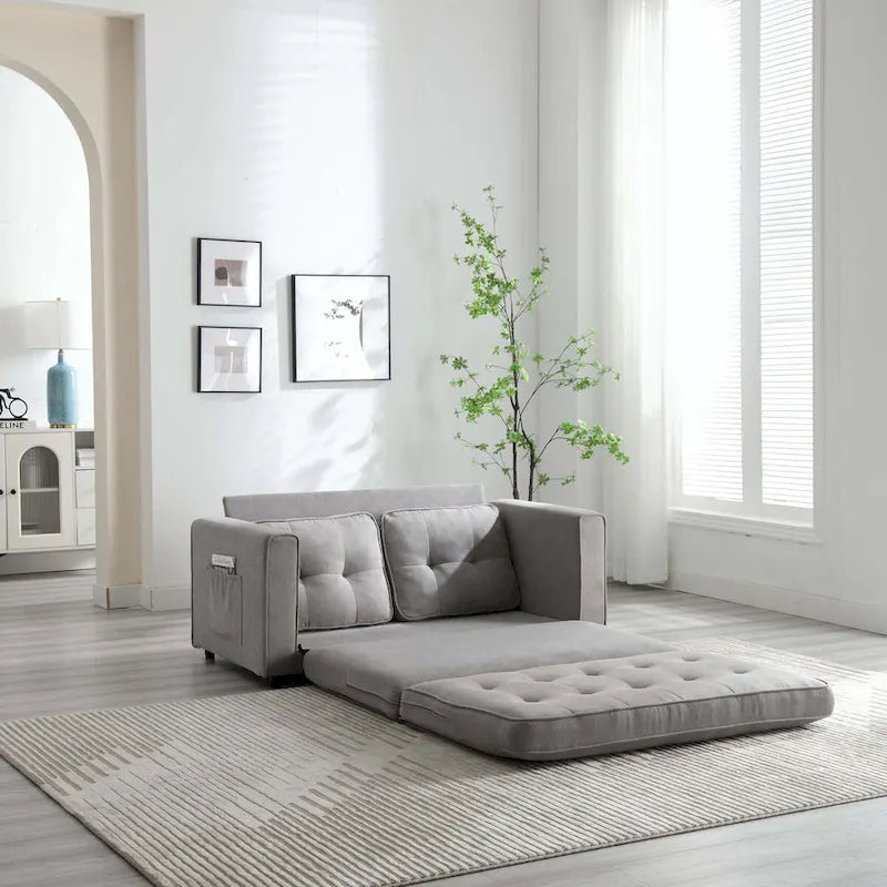 3-Fold Convertible Futon Sofa Bed