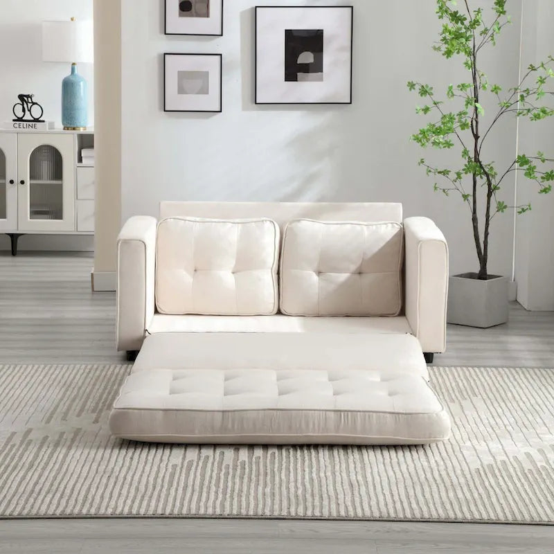 3-Fold Convertible Futon Sofa Bed