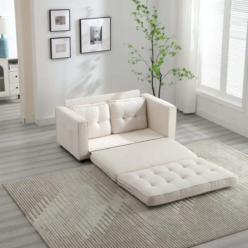 3-Fold Convertible Futon Sofa Bed