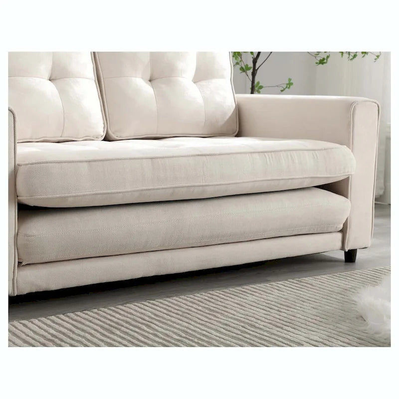 3-Fold Convertible Futon Sofa Bed