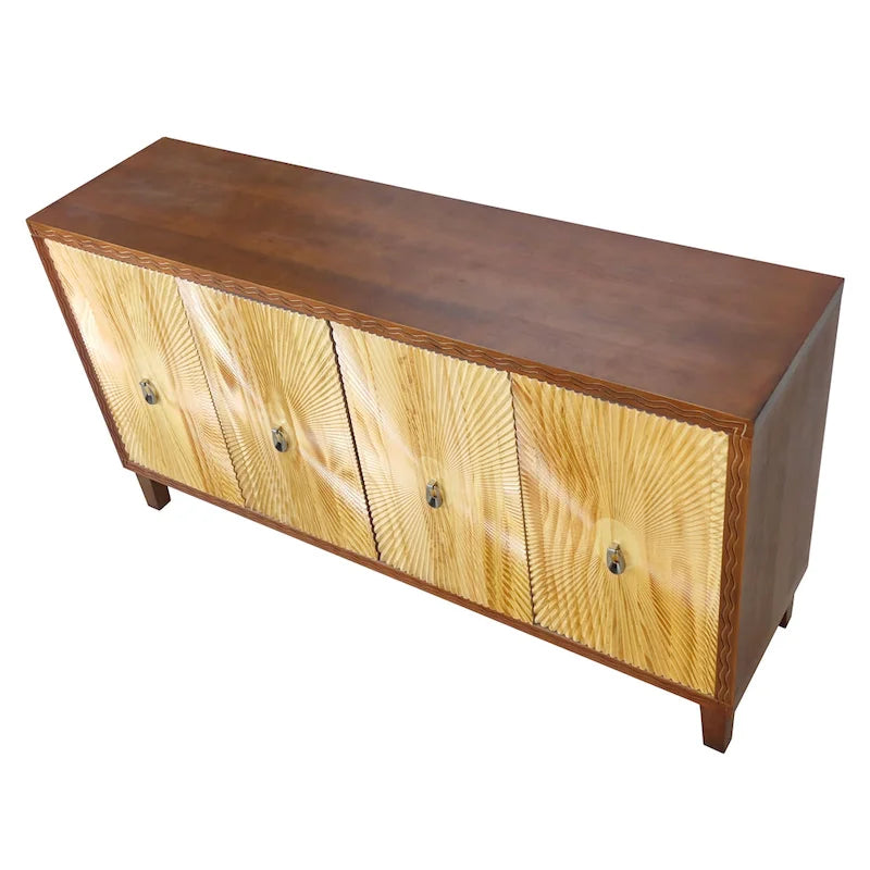 Vintage 4 Door Storage Cabinet