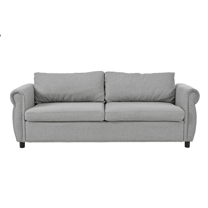 2-in-1 Sofa Bed Sleeper with Large Memory Mattress