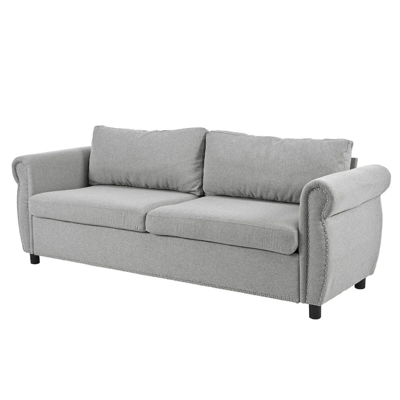 2-in-1 Sofa Bed Sleeper with Large Memory Mattress