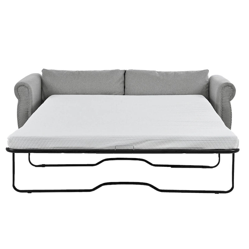 2-in-1 Sofa Bed Sleeper with Large Memory Mattress