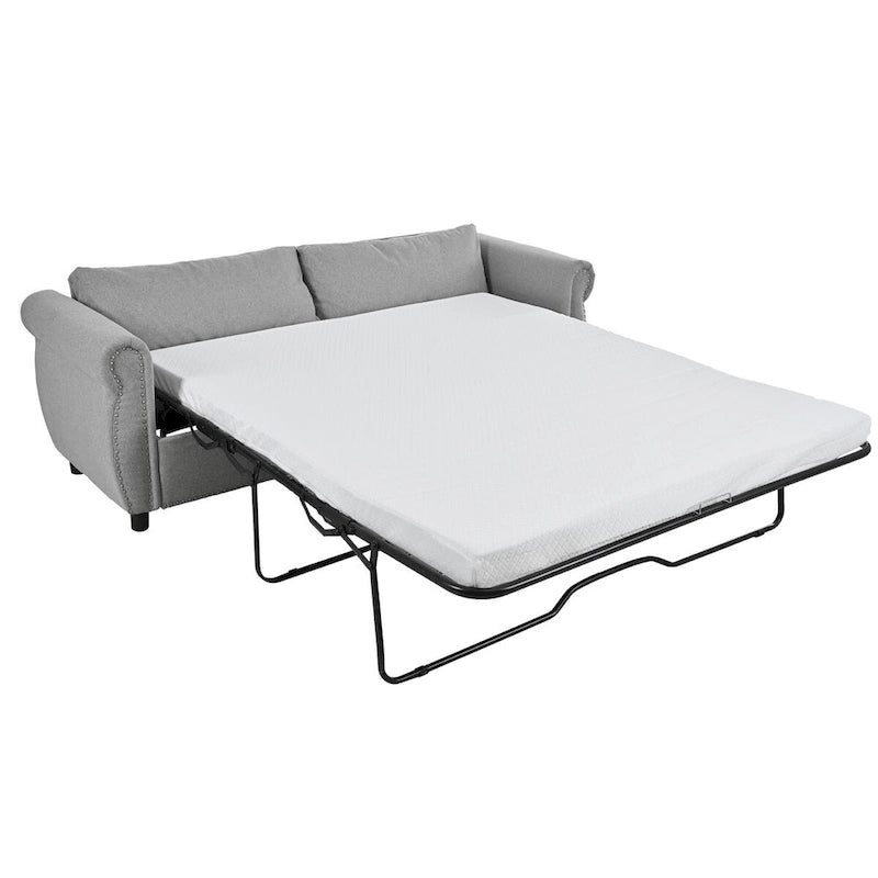 2-in-1 Sofa Bed Sleeper with Large Memory Mattress