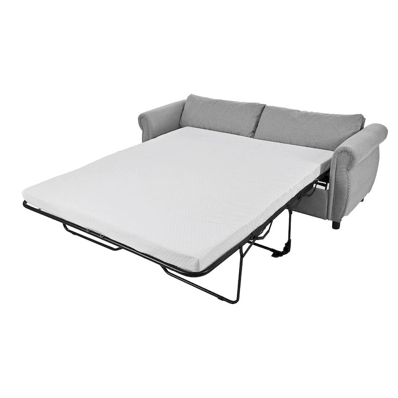 2-in-1 Sofa Bed Sleeper with Large Memory Mattress