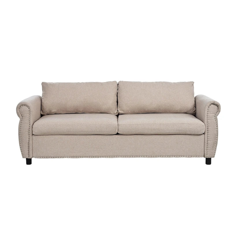 2-in-1 Sofa Bed Sleeper with Large Memory Mattress