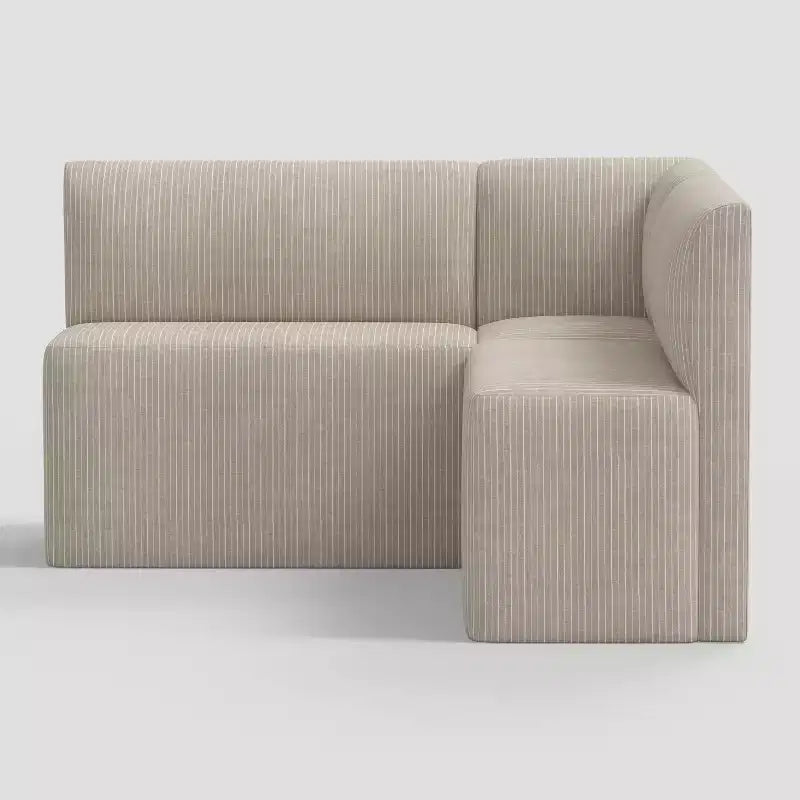 Ensemble de salle à manger 3 pièces Cora avec chaise et 2 banquettes - Threshold