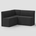 Ensemble de salle à manger 3 pièces Cora avec chaise et 2 banquettes - Threshold