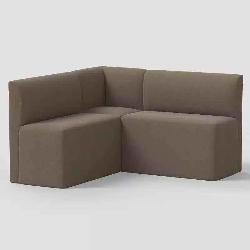 Ensemble de salle à manger 3 pièces Cora avec chaise et 2 banquettes - Threshold