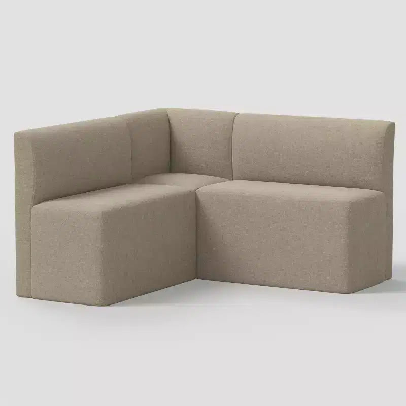 Ensemble de salle à manger 3 pièces Cora avec chaise et 2 banquettes - Threshold