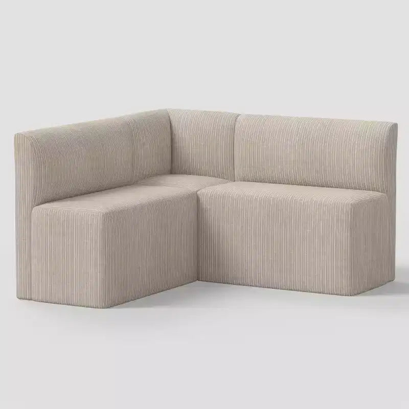 Ensemble de salle à manger 3 pièces Cora avec chaise et 2 banquettes - Threshold