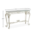 Console Tables for Entryway, Sturdy Hallway Table with Storage