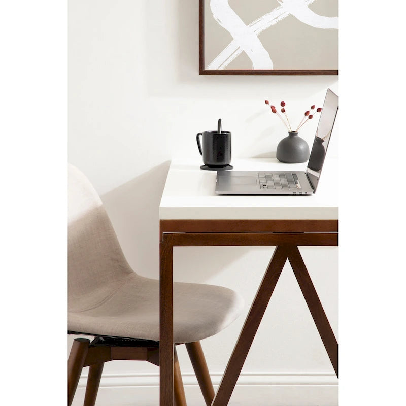 Wood Wall-Mounted Folding Table - 24x33x31