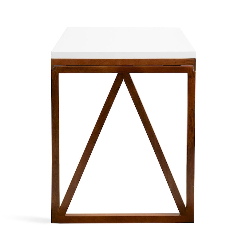 Wood Wall-Mounted Folding Table - 24x33x31