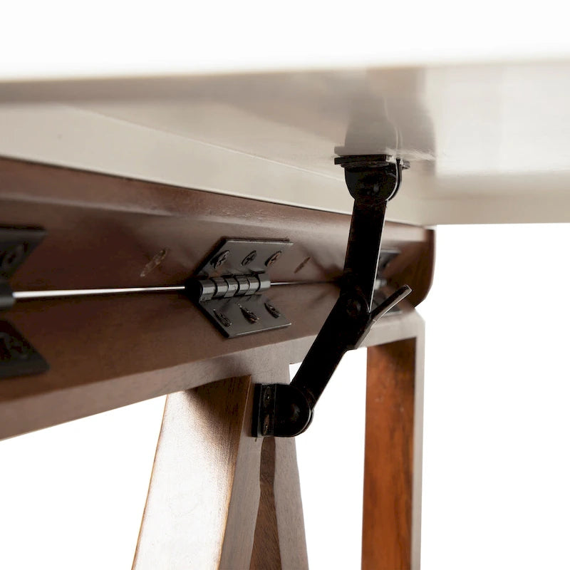 Wood Wall-Mounted Folding Table - 24x33x31