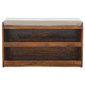 Mud Linen Pull out Shoe Bench