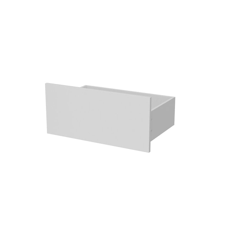 Contemporary TV Console - Storage Cabinet, White Media Stand