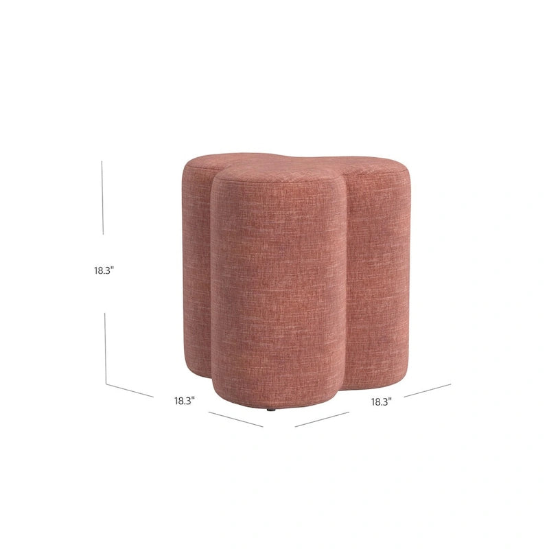 Clover Shaped Ottoman