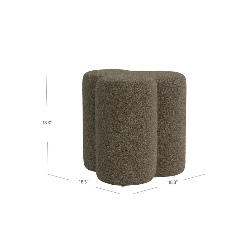 Clover Shaped Ottoman