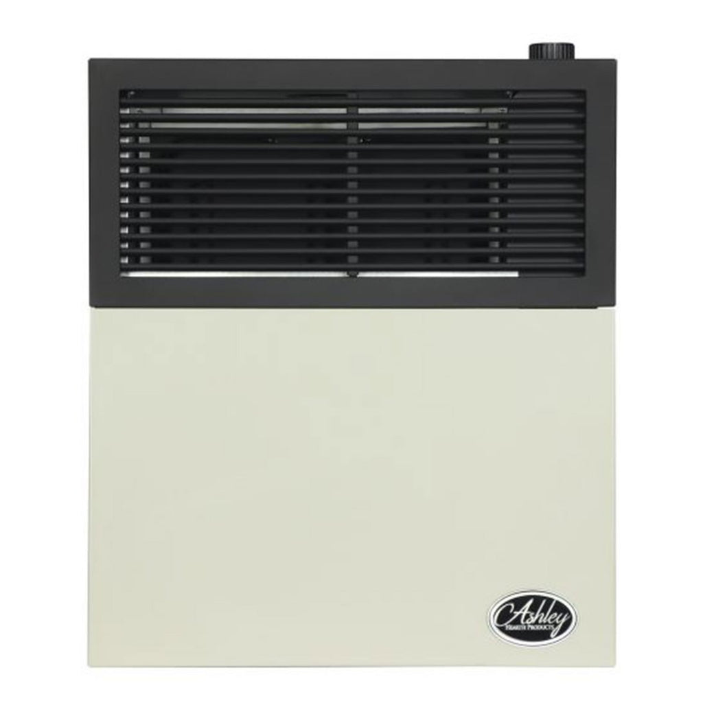 11,000 BTU Direct Vent Liquid Propane Wall Mounted Heater with Piezo Lightning, Safety Pilot and Built-In Regulator, Cream