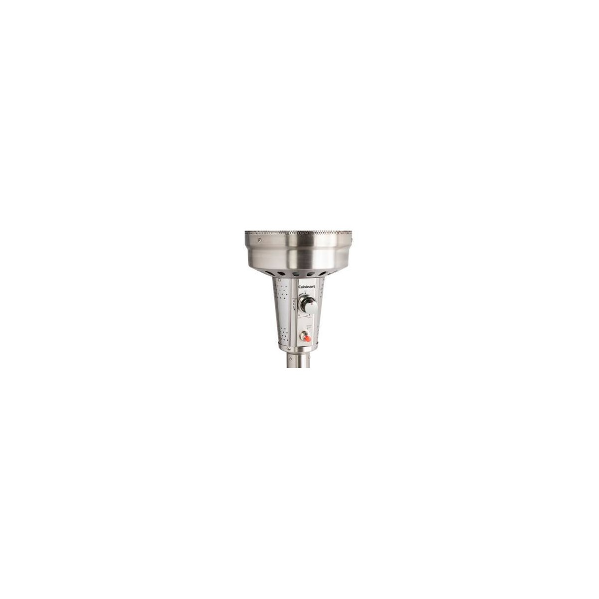 Stainless Steel Propane Heater: 47,000 BTU, 3 Settings, Portable with Adjustable Thermostat